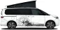 Preview: Wohnwagendekor Kompass mit Farbklecksen Preview: Wohnwagendekor Kompass mit Farbklecksen