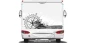 Preview: Wohnwagendekor Kompass mit Farbklecksen Preview: Wohnwagendekor Kompass mit Farbklecksen