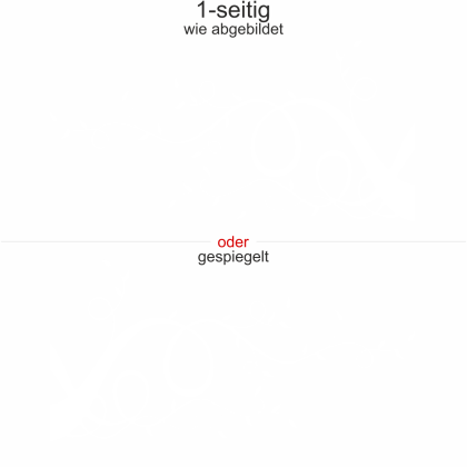 Preview: Autosticker Herbst - Ansicht Ausrichtung und Farbauswahl