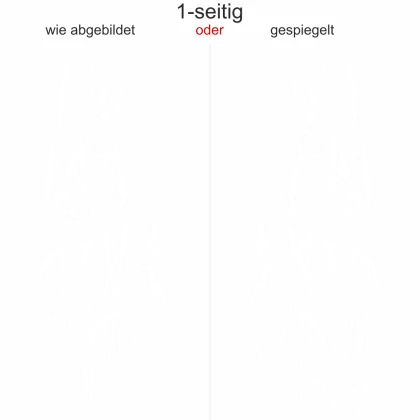 Luftige Gräser als Aufkleber für Auto - Ansicht Ausrichtung und Farbauswahl