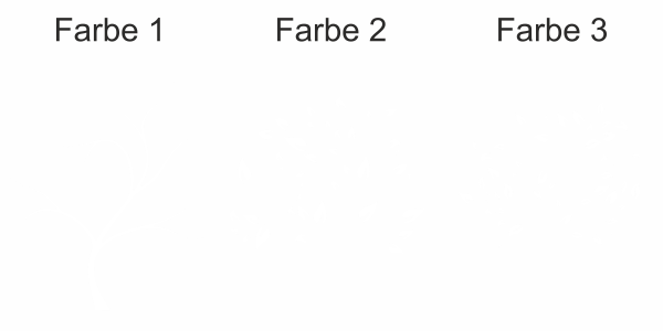 Preview: Wandtattoo Herbst Preview: tolles herbstliches Wandtattoo - Ansicht Farbauswahl