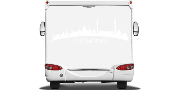 Preview: Autoaufkleber Skyline Hannover Preview: Autoaufkleber Skyline Hannover
