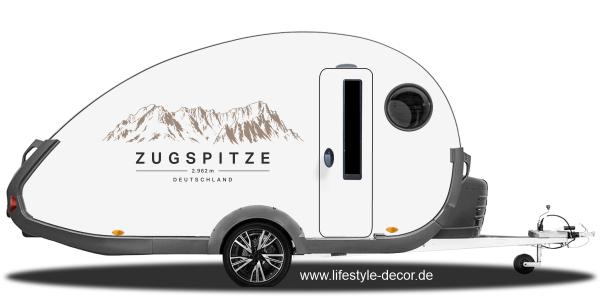 Preview: Autoaufkleber Zugspitze