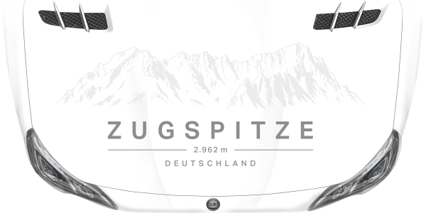 Preview: Autoaufkleber Zugspitze