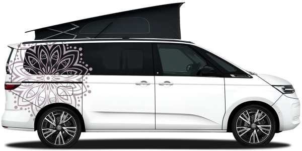 Autoaufkleber mit Mandala Motiv