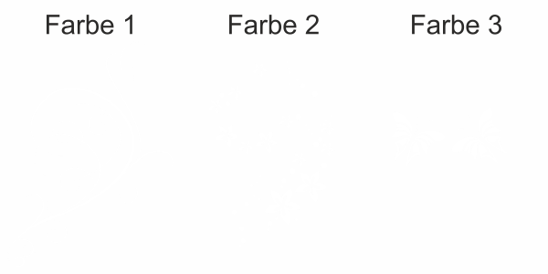 Preview: Wandtattoo mit Ornament mit Wellen - Ansicht Farbauswahl