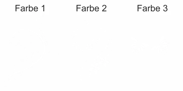 Autosticker Wellen-Ornament - Ansicht Farbauswahl