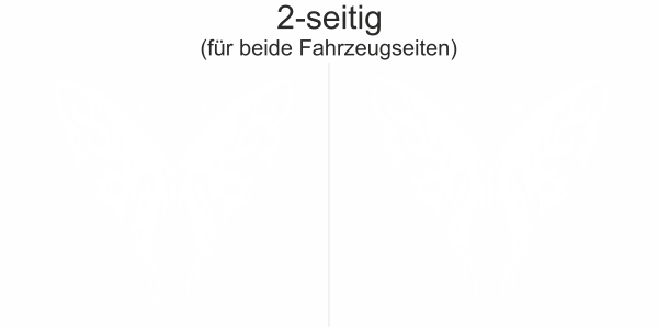 Preview: Autoaufkleber Falter Fantasia