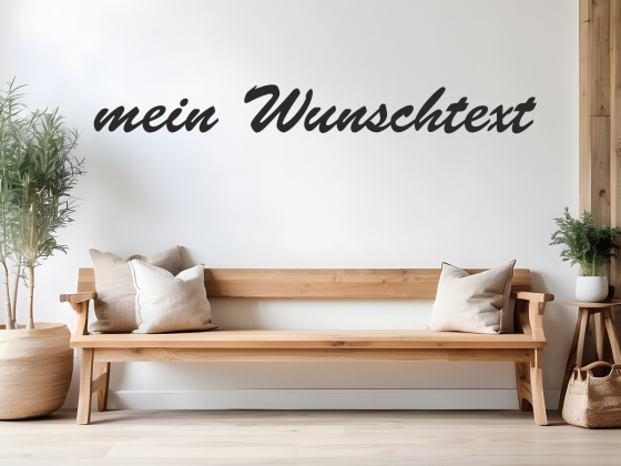 Preview: Wandworte Wunschtext Nr. 8