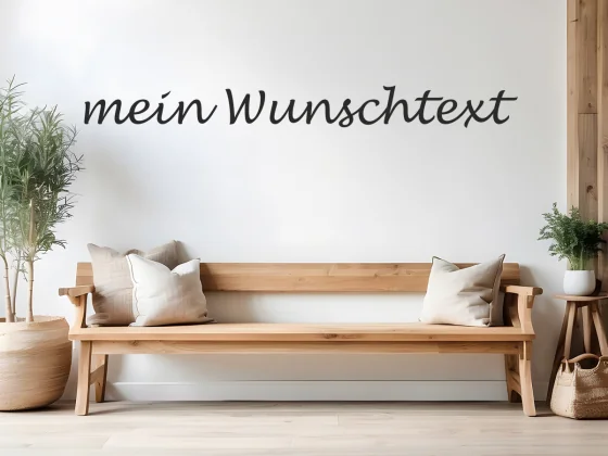 Wandworte Wunschtext Nr. 7