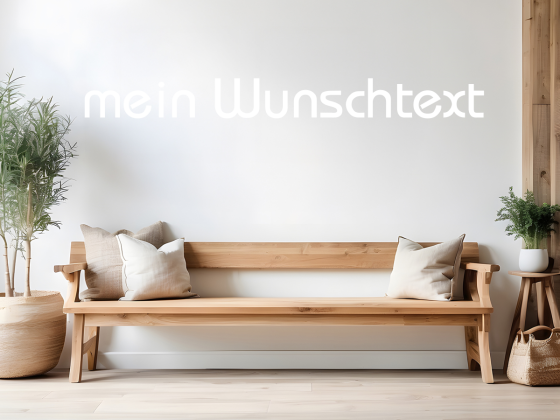 Preview: Wandworte Wunschtext Nr. 14