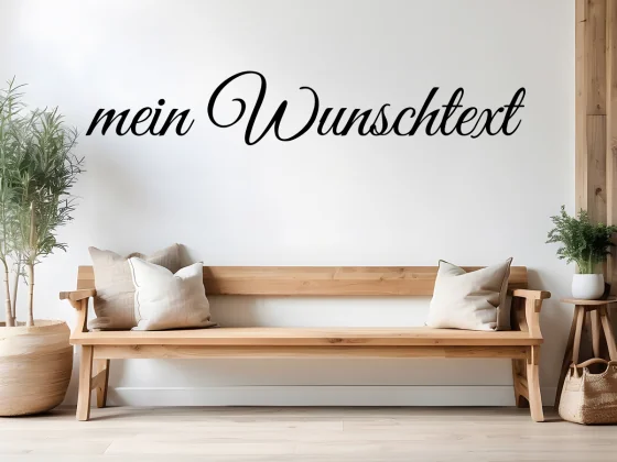 Wandworte Wunschtext Nr. 4