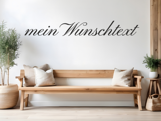 Preview: Wandworte Wunschtext Nr. 12