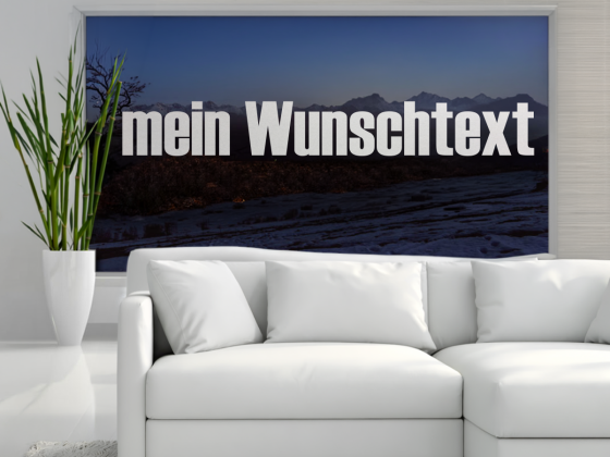Glastattoo Wunschtext | 28