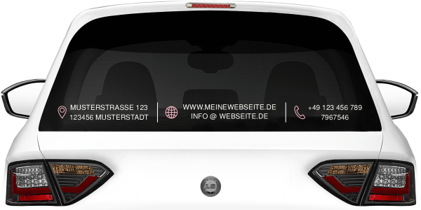 Preview: Fahrzeugwerbung Adresse 40