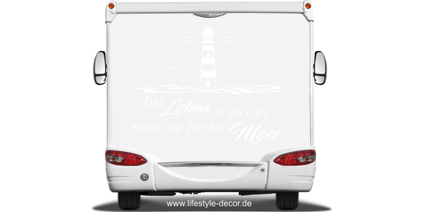 Preview: Wohnmobildekor Nimm dir Zeit für Meer Preview: Wohnmobildekor Nimm dir Zeit für Meer