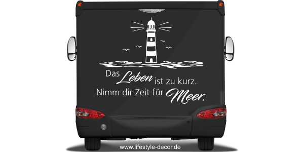 Preview: Wohnmobildekor Nimm dir Zeit für Meer Preview: Wohnmobildekor Nimm dir Zeit für Meer
