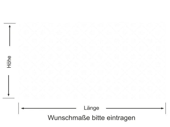 Milchglasfolie Musselinglas 10 cm