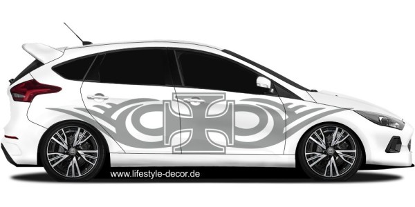 Preview: Aufkleber Eisernes Kreuz 66 Preview: Aufkleber Eisernes Kreuz 66