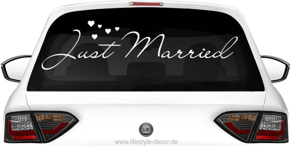 Preview: Cartattoo Just Married - Herzen