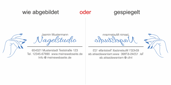 Fahrzeugbeschriftung Nagelstudio | 01