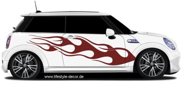 Preview: Auto Vinyl Flammendecor 26