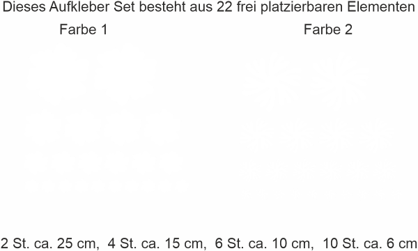 Preview: Autoaufkleber Blütenpracht Preview: Autoaufkleber Blütenpracht