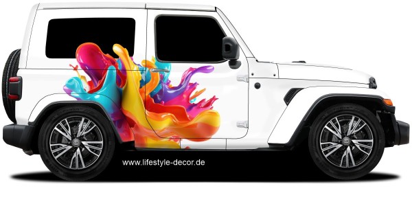Preview: Autoaufkleber Bunter Zauber Preview: Autoaufkleber Bunter Zauber