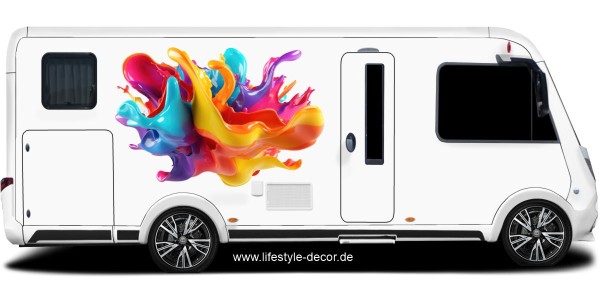 Preview: Autoaufkleber Bunter Zauber Preview: Autoaufkleber Bunter Zauber