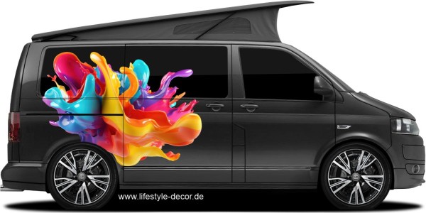 Preview: Autoaufkleber Bunter Zauber Preview: Autoaufkleber Bunter Zauber