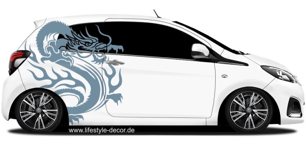 Preview: Autoaufkleber Drache Fluitare