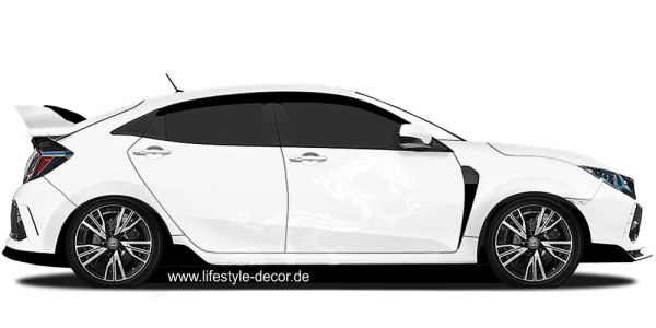 Preview: Autoaufkleber Fantasy Drache Akynoshi