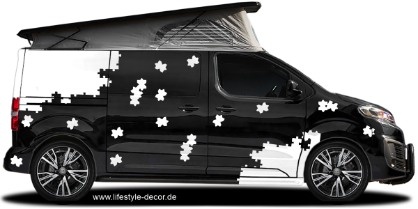 Preview: Autoaufkleber Puzzle Preview: Autoaufkleber Puzzle