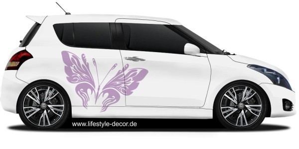 Preview: Autoaufkleber Schmetterling Optima Preview: Autoaufkleber Schmetterling Optima