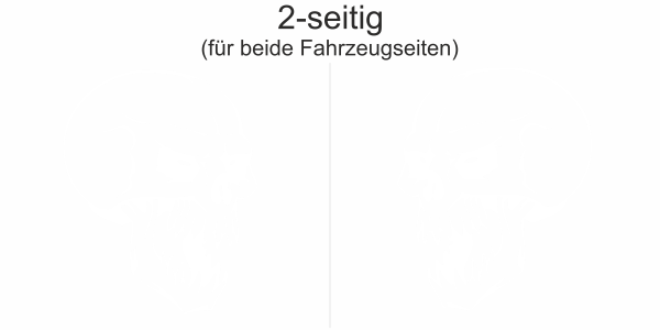Autoaufkleber Totenkopf