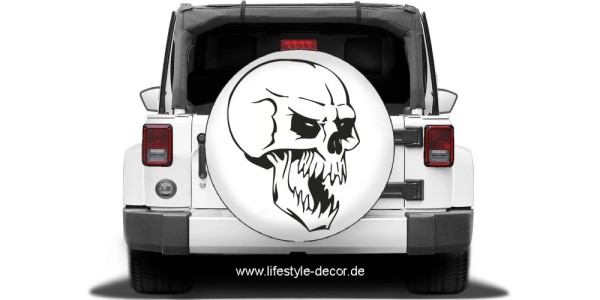 KLEBEKÖNIG - Totenkopf Autoaufkleber - Totenschädel Skull Skelett Rock n  Roll Auto-Aufkleber Heckscheibe Auto Aufkleber Motorhaube Sticker  Heckscheibe