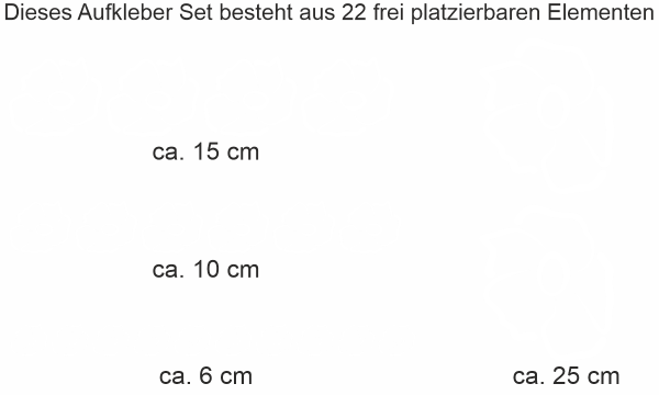 Preview: Autosticker Blume Blüte