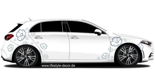 Preview: Autosticker Blume Blüte