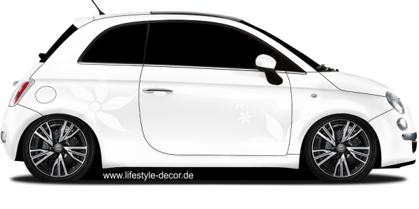 Preview: Autotattoo Blumen Schmuck