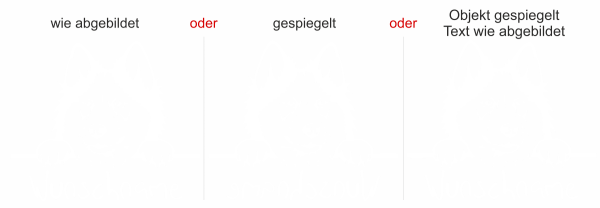 Preview: Autotattoo Hundekopf Husky