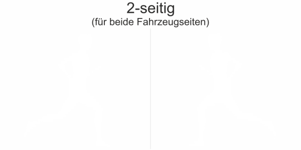 Preview: Autotattoo Laufen - Ansicht 2-seitig und Farbauswahl