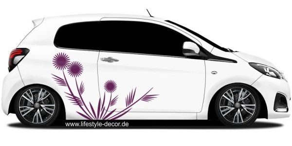 Preview: Car Tattoo Kunstvoller Blumenzweig Preview: Car Tattoo Kunstvoller Blumenzweig