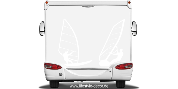 Preview: Camping Aufkleber Windsurfer Preview: Camping Aufkleber Windsurfer