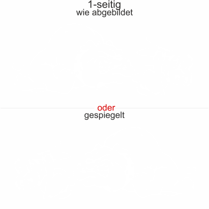 Preview: Autoaufkleber Rasende Bulldogge