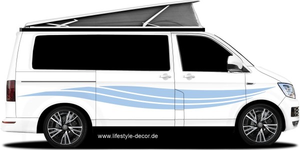 Preview: Decor für Campervan Wellendesign Preview: Decor für Campervan Wellendesign