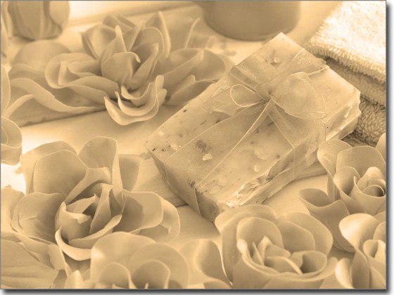 Preview: Spa Bild Blaue Rose