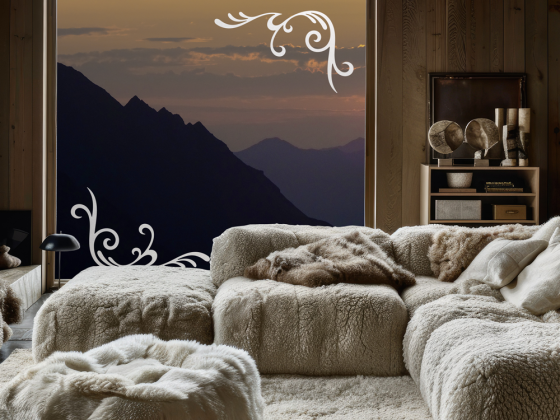 Preview: Fensterfolie Dekorecke