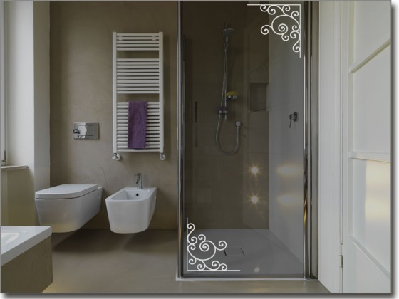 Preview: Fensterfolie Ecken