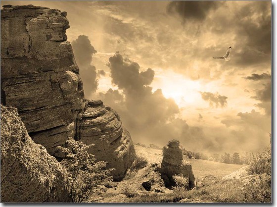 Preview: Fotofolie Talblick Preview: Fotofolie Talblick