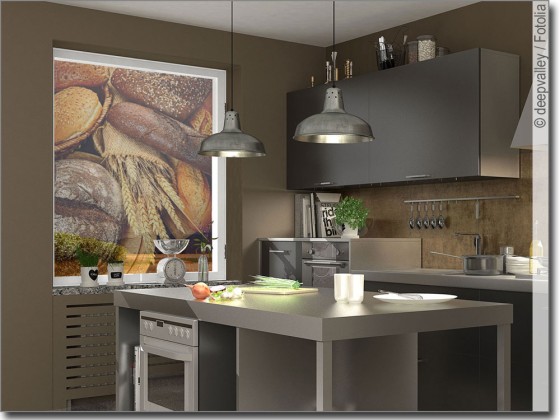 Preview: Glasbild Brot